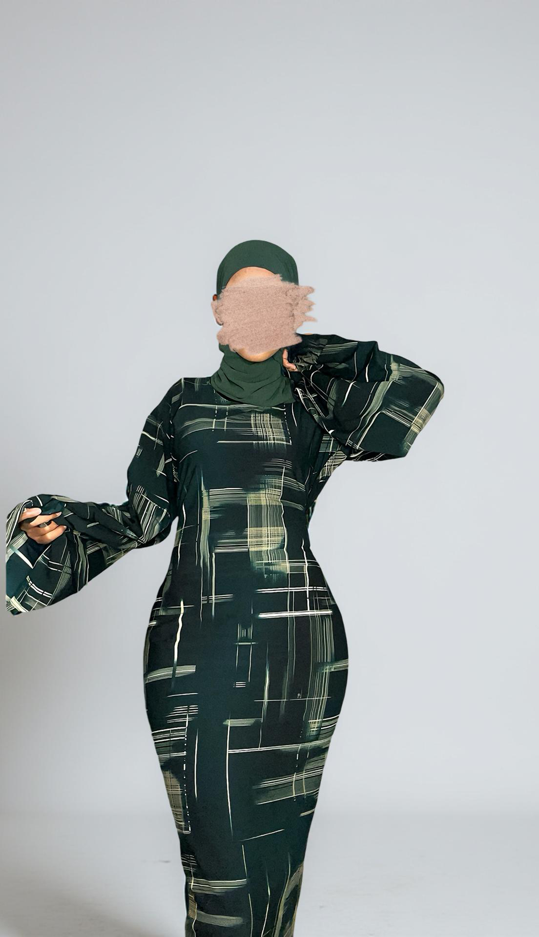 Emerald Elegance Dress