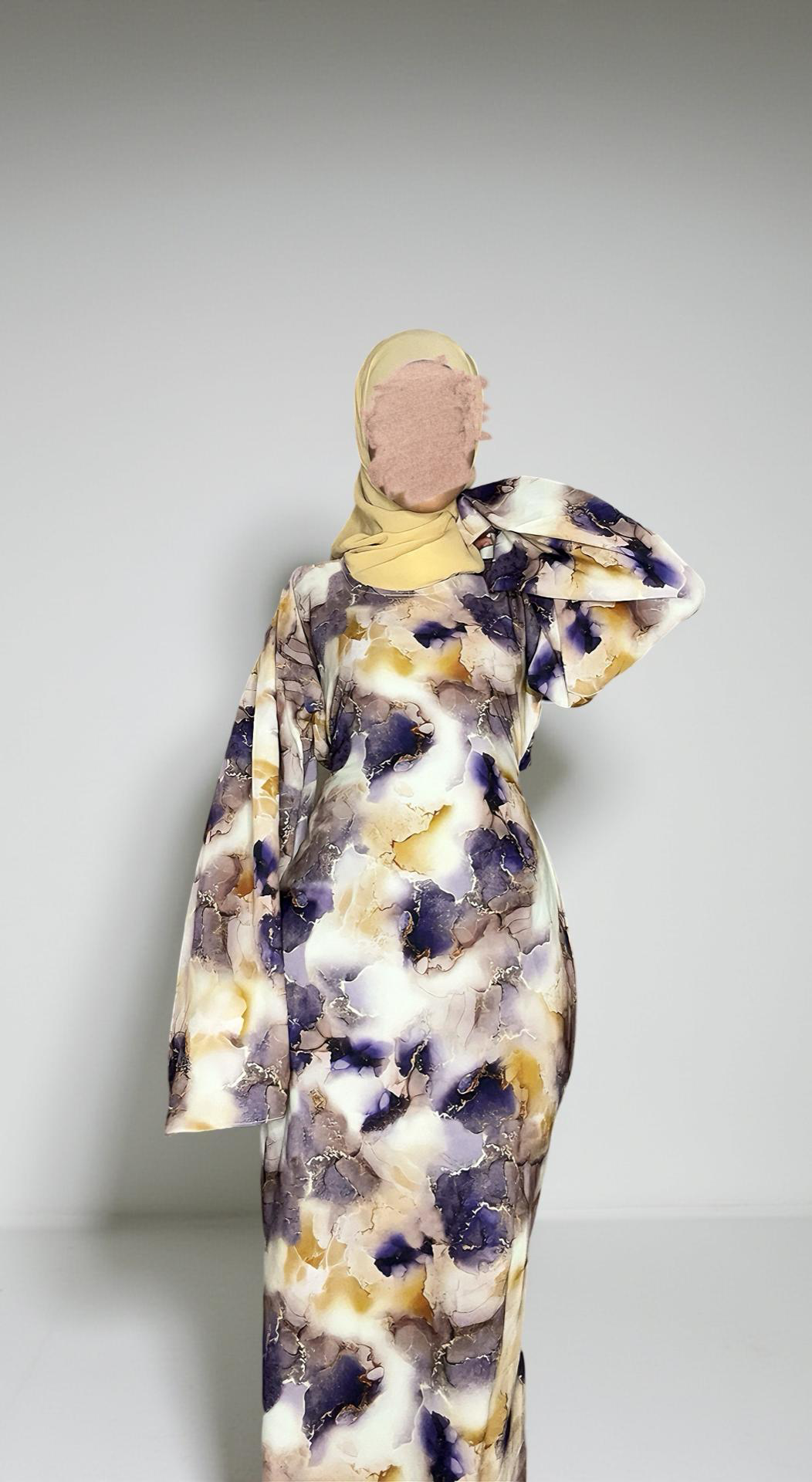 Lavender Dreamscape dress