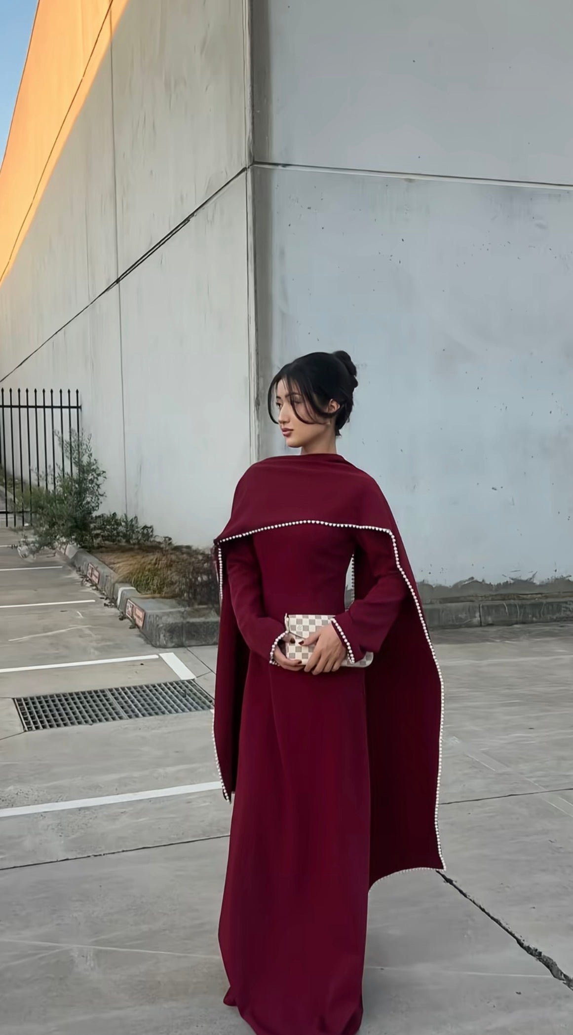 Ivory grace -burgundy(preorder)