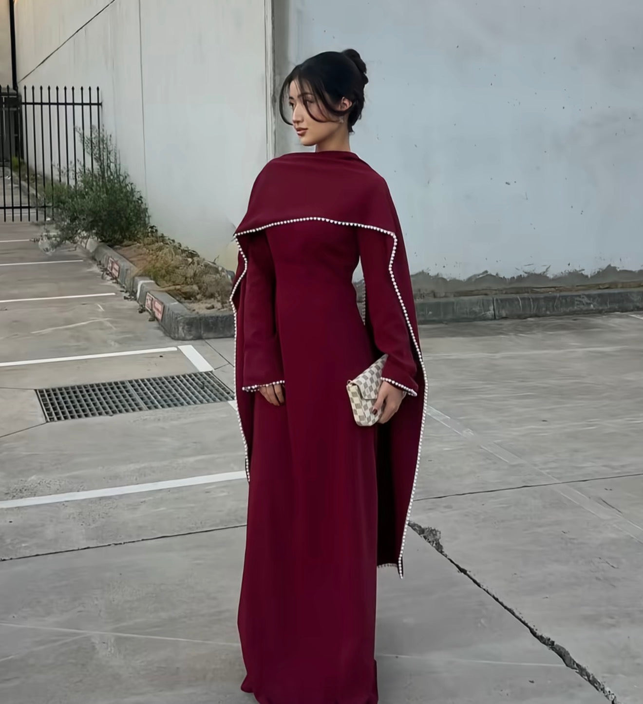 Ivory grace -burgundy(preorder)