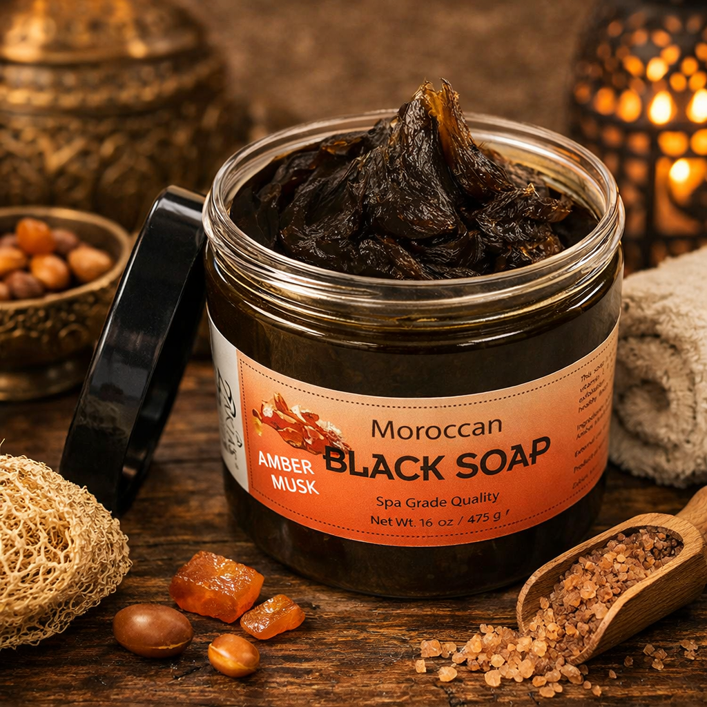 Moroccan black soap